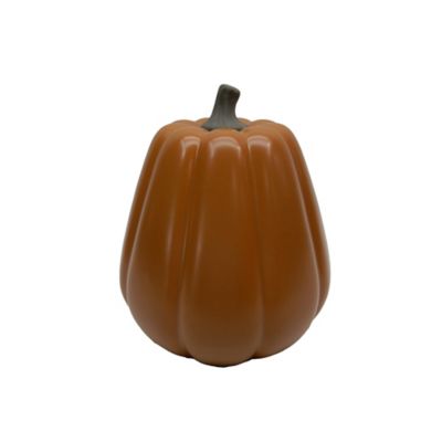 Bee &amp; Willow&trade; 7-Inch Ceramic Pumpkin Figurine Fall Decoration in Roasted Pecan