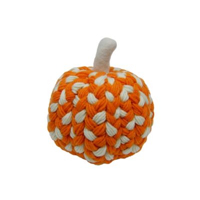 H for Happy&trade; 7.5-Inch Textured Woven Pumpkin Decoration