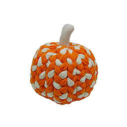 H for Happy™ 7.5-Inch Textured Woven Pumpkin Decoration
