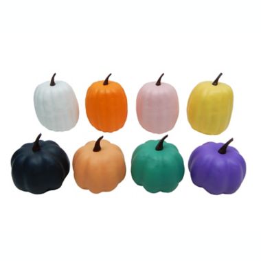 H for Happy&trade; Bagged Halloween Pumpkins (Set of 8). View a larger version of this product image.