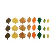 H for Happy&trade; 24-Piece Faux Scattered Leaves Tabletop Decoration Set