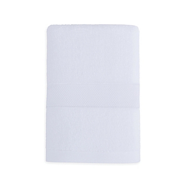 Everhome&trade; Solid Egyptian Cotton Bath Towel in Bright White. View a larger version of this product image.