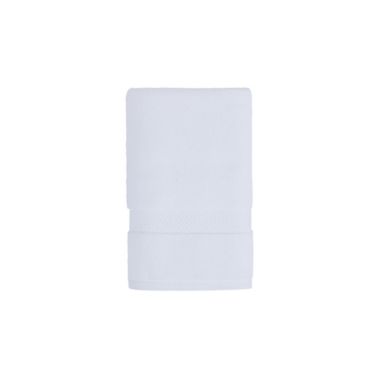 Everhome&trade; Solid Egyptian Cotton Hand Towel in Bright White. View a larger version of this product image.