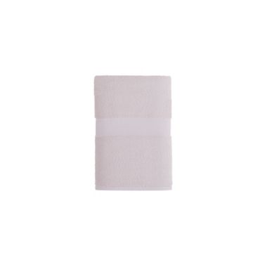 Everhome&trade; Solid Egyptian Cotton Washcloth in Cream/Pink. View a larger version of this product image.