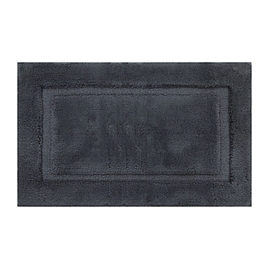 Everhome&trade; Cotton 21&quot; x 34&quot; Bath Rug in Iron Gate. View a larger version of this product image.