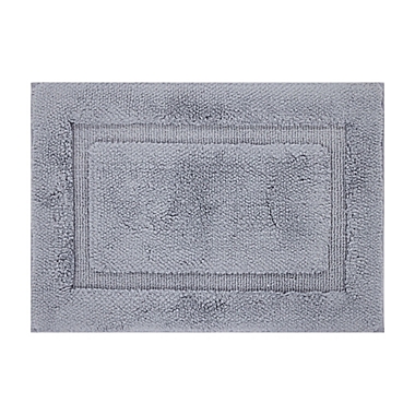 Everhome&trade; Cotton 17&quot; x 24&quot; Bath Rug in Sleet. View a larger version of this product image.