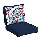 Arden Selections&trade; Plush PolyFill 2-Piece Outdoor Deep Seat Cushion Set