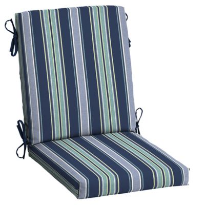 Beautissu Loft SK Seat Cushion 4 Set Comfortable Dining & Garden Chair Pad 45x40x5 cm Quality Cushion with Ties Green