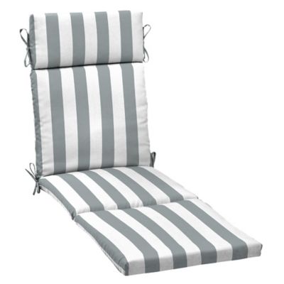 Arden Selections&trade; Cabana Indoor/Outdoor Stripe Chaise Lounge Cushion