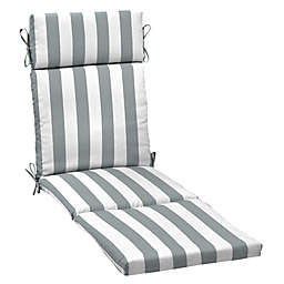 Arden Selections™ Cabana Indoor/Outdoor Stripe Chaise Lounge Cushion