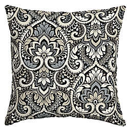Arden Selections™ Indoor/Outdoor Square Throw Pillow in Black