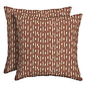 Arden Selections&trade; Indoor/Outdoor Square Throw Pillows (Set of 2)