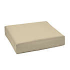 Alternate image 0 for Arden Selections&trade; Leala Indoor/Outdoor Deep Seat Bottom Cushion in Beige