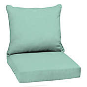 Arden Selections&trade; Leala Texture 2-Piece Outdoor Deep Seat Cushion Set