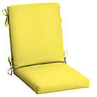 Alternate image 0 for Arden Selections&reg; Leala Textured Outdoor Dining Chair Cushion in Lemon