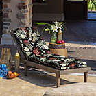 Alternate image 3 for Arden Selections&trade; Tropical Indoor/Outdoor Chaise Lounge Cushion