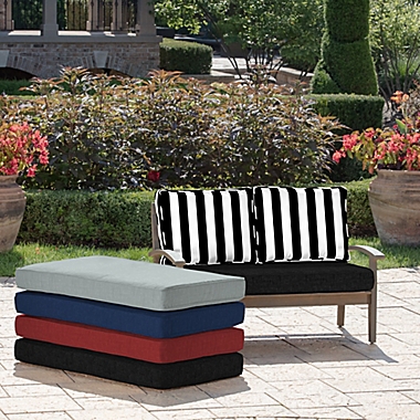 Arden Selections&trade;  Outdoor Loveseat Cushion. View a larger version of this product image.