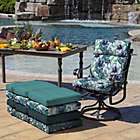 Alternate image 3 for Arden Selections&trade; Reversible Outdoor Dining Chair Cushion