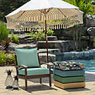 Alternate image 1 for Arden Selections&trade; Leala Texture 2-Piece Outdoor Deep Seat Cushion Set