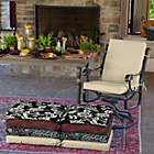 Alternate image 4 for Arden Selections&trade; Leala High Back Indoor/Outdoor Dining Chair Cushion