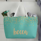 Sparkling Name Personalized Tote Bag