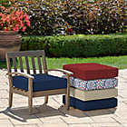 Alternate image 3 for Arden Selections&trade; Leala Outdoor Deep Seat Cushion