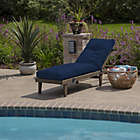 Alternate image 1 for Arden Selections&trade; Leala Indoor/Outdoor Chaise Lounge Cushion