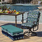Alternate image 4 for Arden Selections&trade; Damask Indoor/Outdoor Dining Chair Cushion