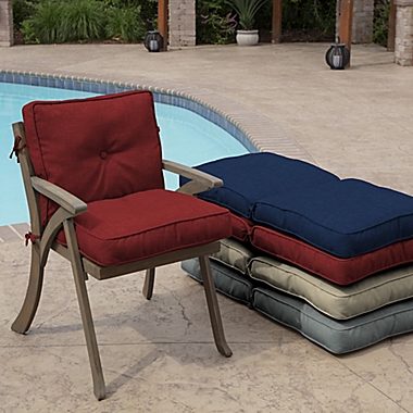 Arden Selections&trade; Indoor/Outdoor Dining Chair Cushion. View a larger version of this product image.