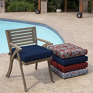 Arden Selections&trade; Leala Texture 19-Inch Square Outdoor Seat Cushion. View a larger version of this product image.