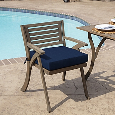 Arden Selections&trade; Leala Texture 19-Inch Square Outdoor Seat Cushion. View a larger version of this product image.