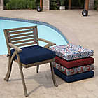 Alternate image 3 for Arden Selections&trade; Leala Texture 21-Inch Square Outdoor Seat Cushion