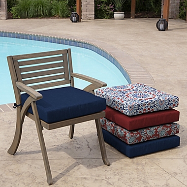 Arden Selections&trade; Leala Texture 21-Inch Square Outdoor Seat Cushion. View a larger version of this product image.