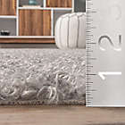Alternate image 5 for nuLOOM Marlow Machine Washable Soft 5&#39; x 8&#39; Area Rug in Light Grey