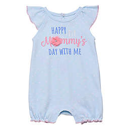 Baby Starters® "1st Mommy's Day" Romper in Blue