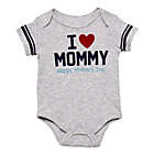 Alternate image 0 for Baby Starters&reg; Size 3M &quot;I Heart Mommy&quot; Bodysuit in Grey
