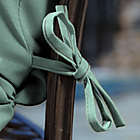 Alternate image 3 for Arden Selections&reg; Leala Textured Outdoor Dining Chair Cushion in Aqua