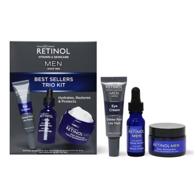 Skincare Cosmetics&reg; 3-Piece Trial Size Retinol Skincare Set for Men