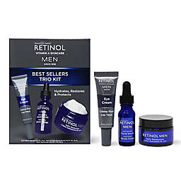 Skincare Cosmetics® 3-Piece Trial Size Retinol Skincare Set for Men