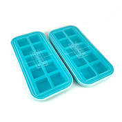 Souper Cubes&trade; 2-Tbsp. Freezer Trays in Aqua (Set of 2)