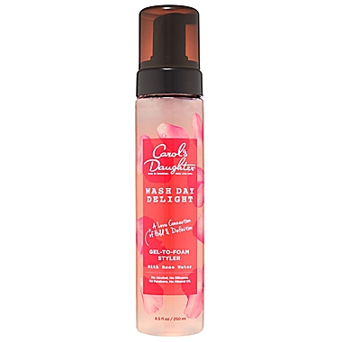 Carol&#39;s Daughter&reg; 8.5 fl. oz. Wash Day Delight Gel-To-Foam Styler with Rose Water. View a larger version of this product image.