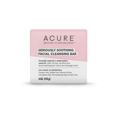 Acure&reg; 4 oz. Seriously Soothing Facial Cleansing Bar. View a larger version of this product image.