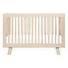 Alternate image 1 for Babyletto Hudson 3-in-1 Convertible Crib in Washed Natural