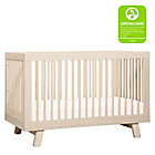 Alternate image 8 for Babyletto Hudson 3-in-1 Convertible Crib in Washed Natural