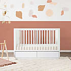 Alternate image 2 for Babyletto Bento 3-in-1 Convertible Storage Crib in White