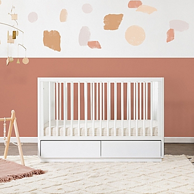 Babyletto Bento 3-in-1 Convertible Storage Crib in White. View a larger version of this product image.