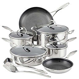 Circulon® Clad Nonstick Stainless Steel 12-Piece Cookware Set