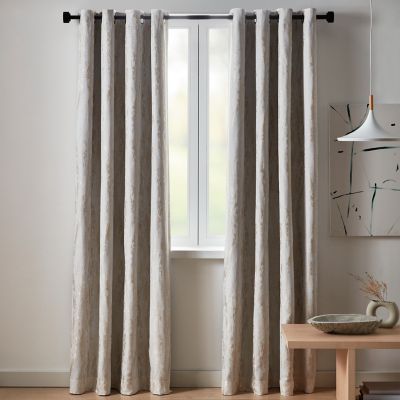 Studio 3B&trade; Abstract 63-Inch Grommet Blackout Window Curtain Panel in Natural (Single)