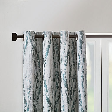 Studio 3B&trade; Abstract Grommet 100% Blackout Window Curtain Panel (Single). View a larger version of this product image.