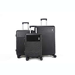 Mirage Luggage Alva 3-Piece Hardside Expandable Spinner Luggage Set